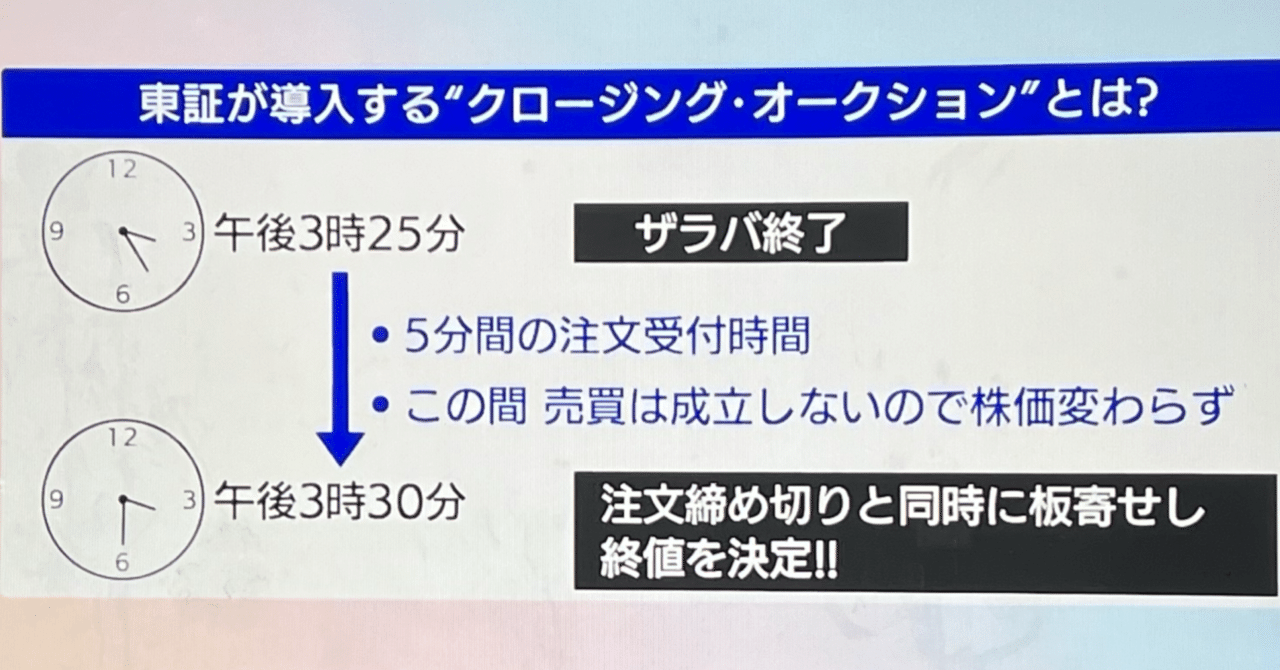 東証の取引時間30分延長されることで、市場はどう変わる？（Morning satellite Oct,2024）｜芦屋のなかじ