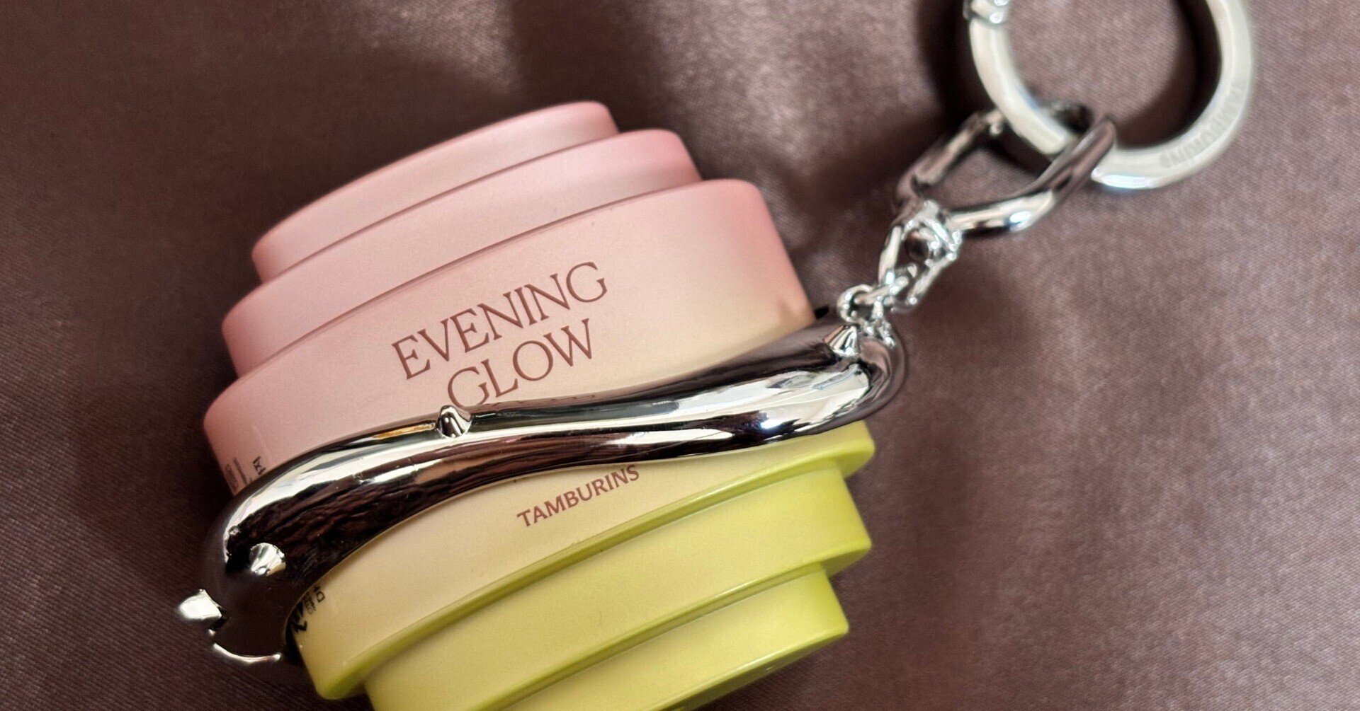 タンバリンズtamburinsハンドクリームキーホルダーevening glow