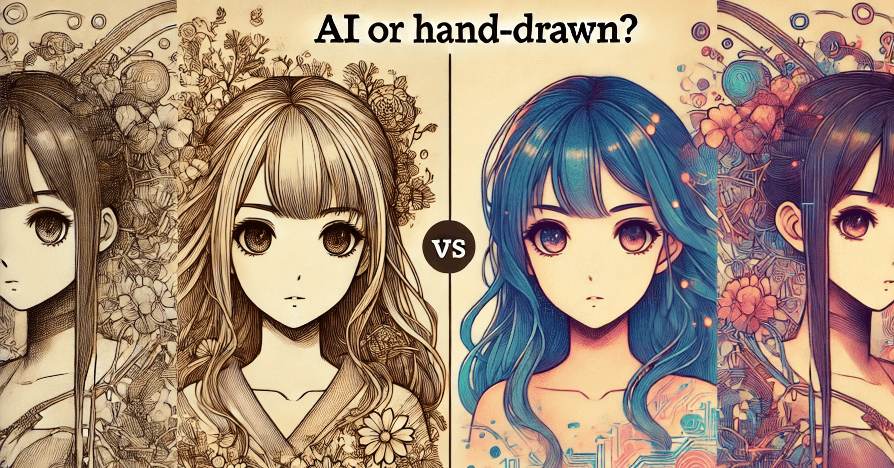 AIイラストと手描きイラストの見分け方｜令五