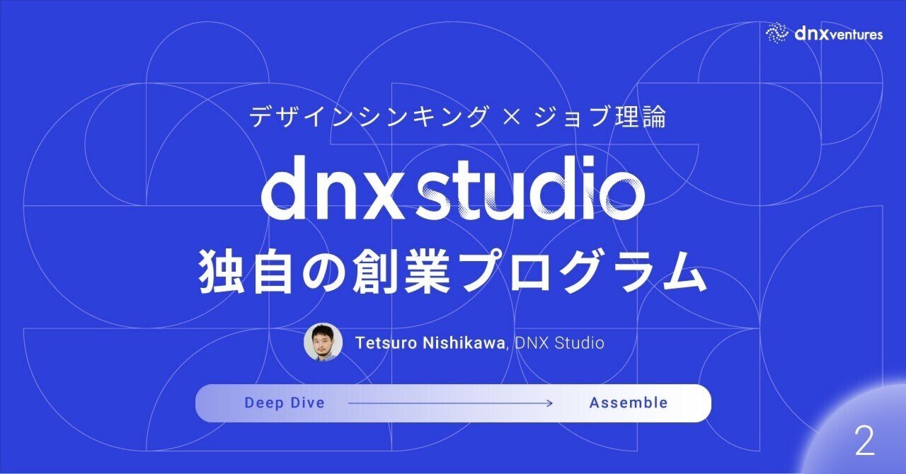 DNX Studio：米国発事業創出プログラムの全容【前編】事業領域