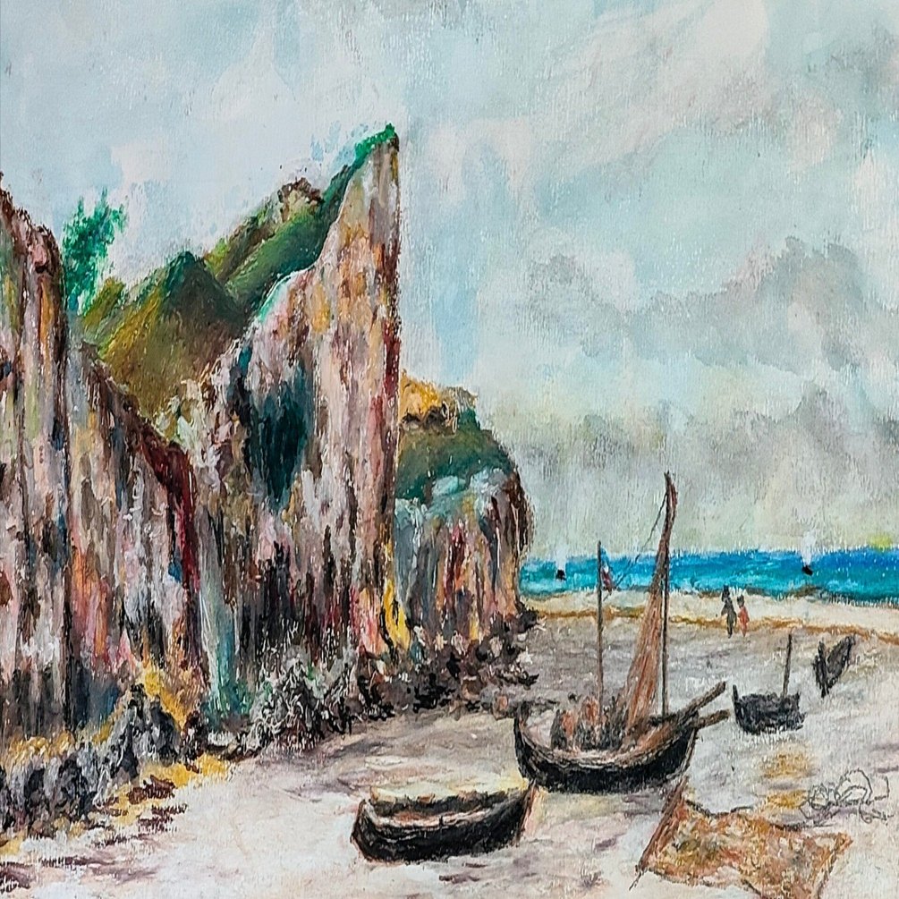 画家の心 美の追求 第82回「ギュスター・クールベ ノルマンディーの