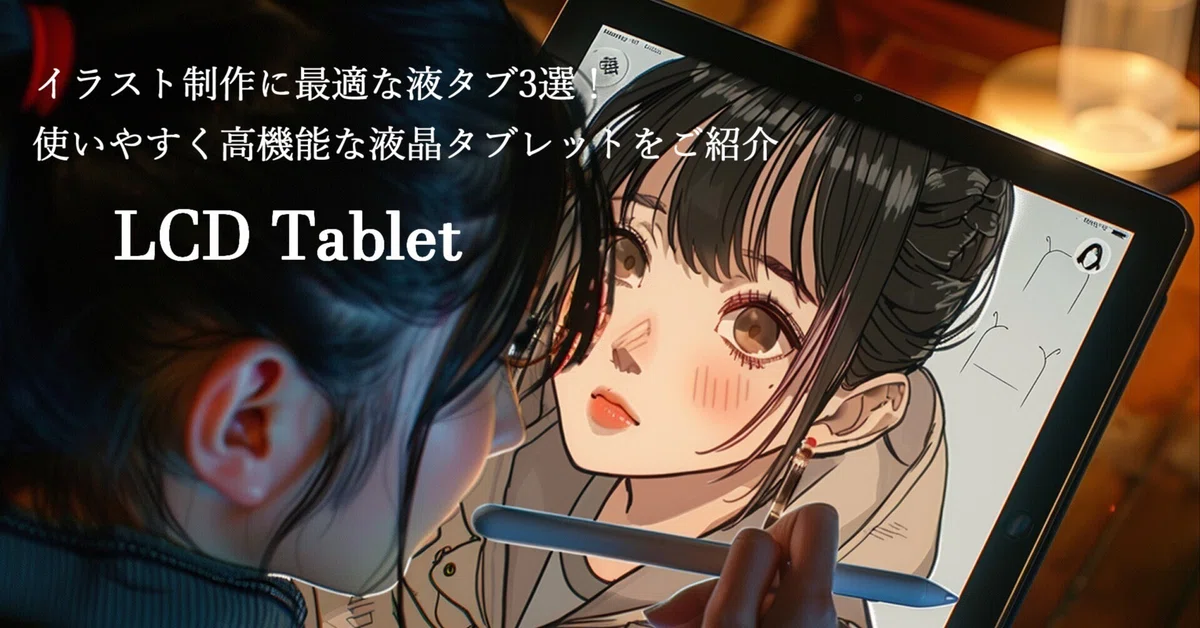 イラスト制作に最適な液タブ3選！使いやすく高機能な液晶タブレットをご紹介：ガジェット編｜テクたん