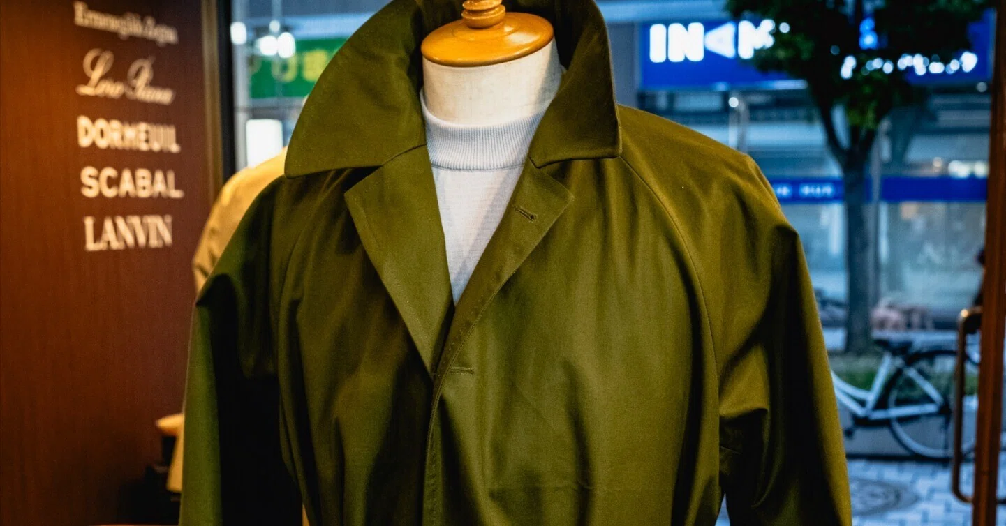 撥水コットンの魅力を詰め込んだオーダーコート：Ventile（ベンタイル 