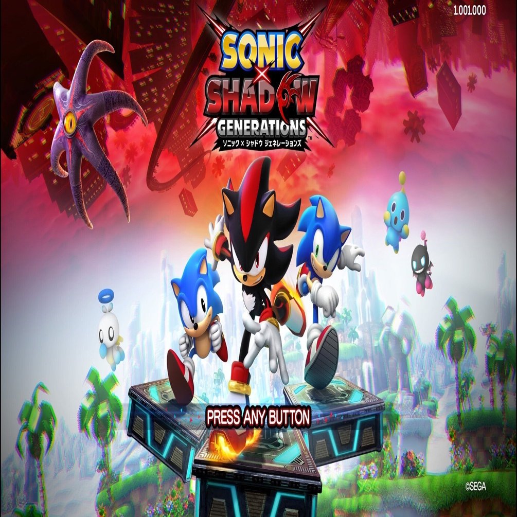 ソニシャドG】新参ソニックファンがソニック×シャドウ