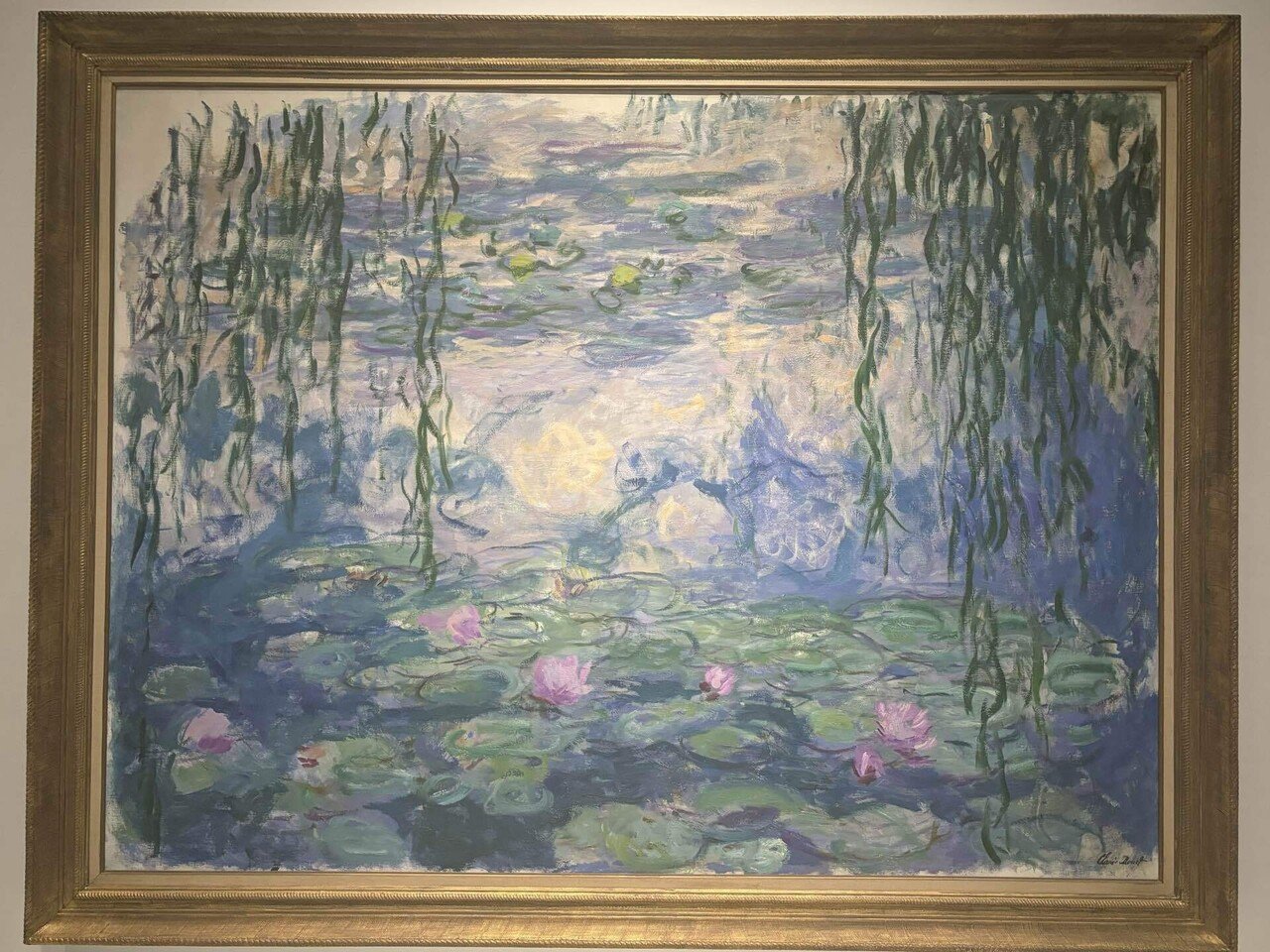 モネの睡蓮における3レイヤー構造の考察｜きみたか