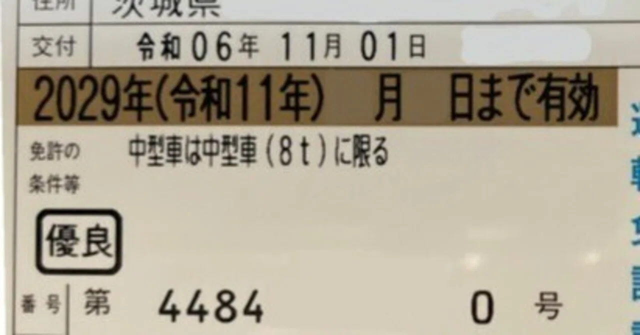 運転免許更新してきた｜Fire-Shirousa
