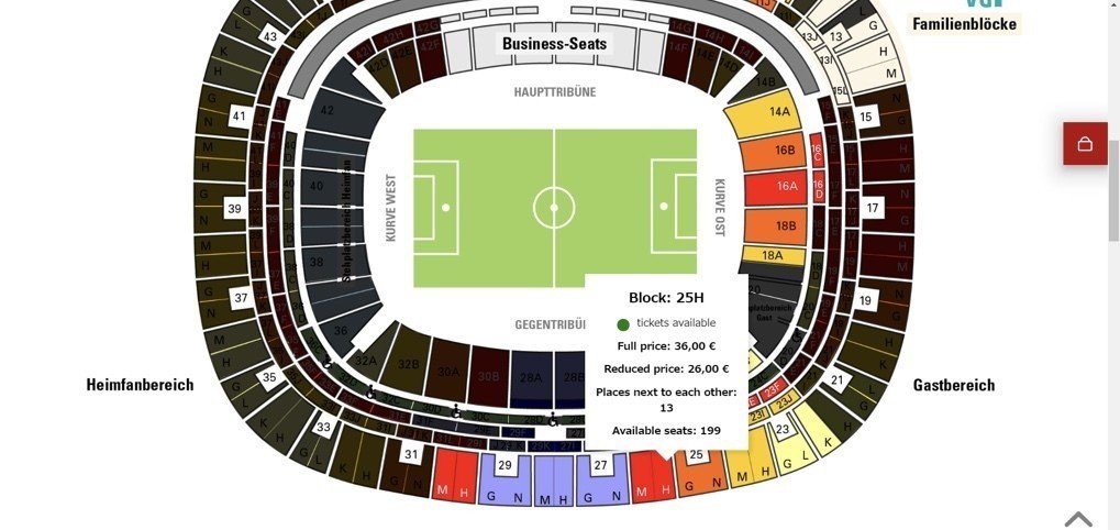アイントラハト・フランクフルト(ドイツ)の試合観戦｜skawbr
