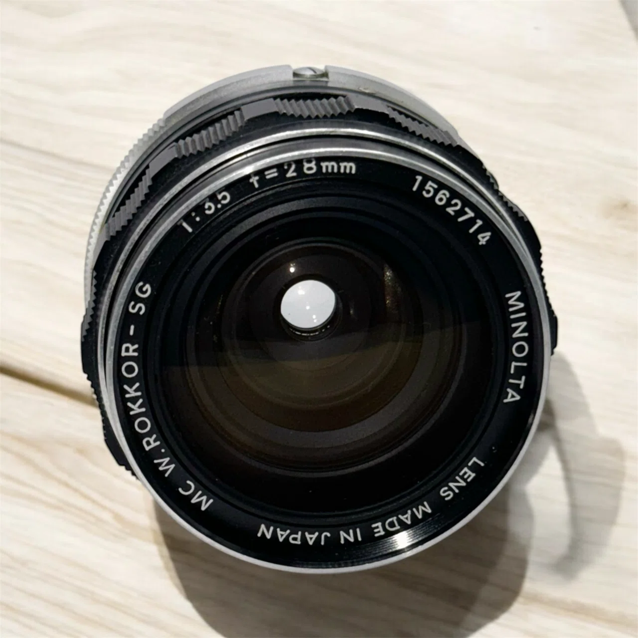 Old lens ; Minolta MC W.ROKKOR-SG 28mm F3.5｜Yoshiki77