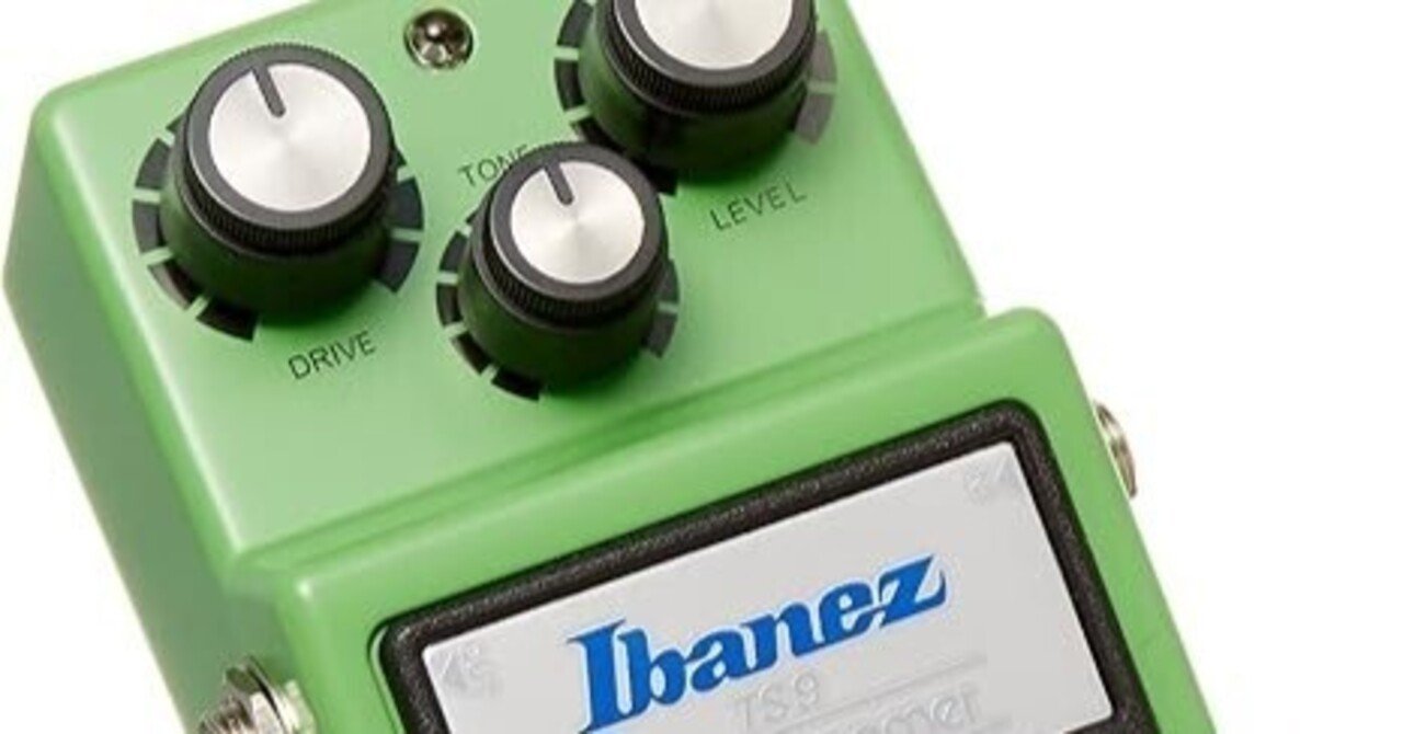 Ibanez Tubescreamer TS9:オーバードライブの代名詞を再現する定番 Ibanez Tubescreamer TS9:オーバードライブの代名詞を再現する定番