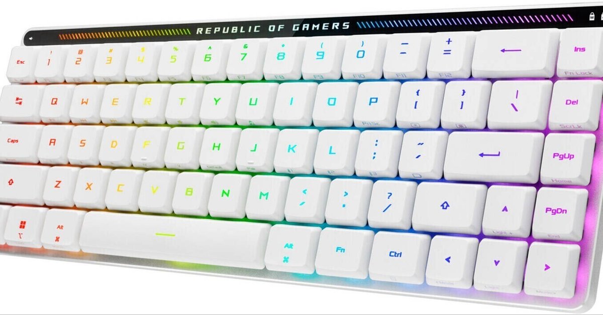ROG Falchion RX Low Profile(UK) を個人輸入した話｜10Q