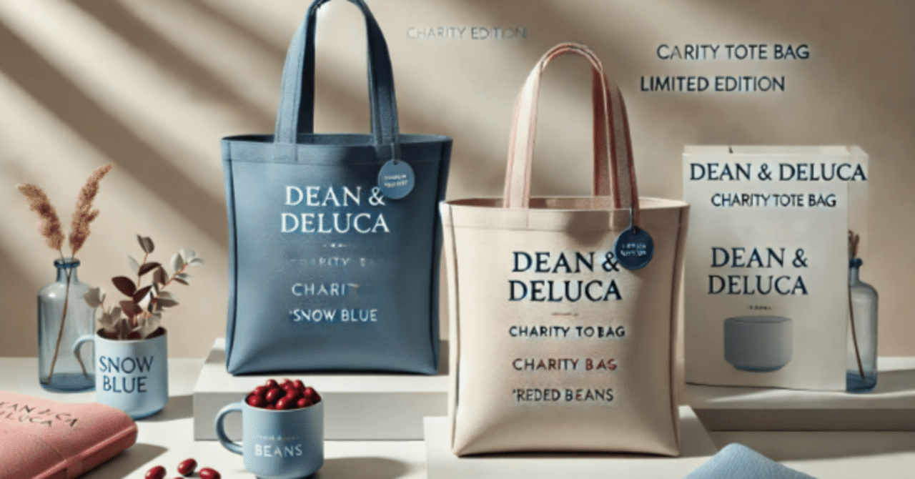 2024年限定！「ディーンアンドデルーカ チャリティートートバッグ S