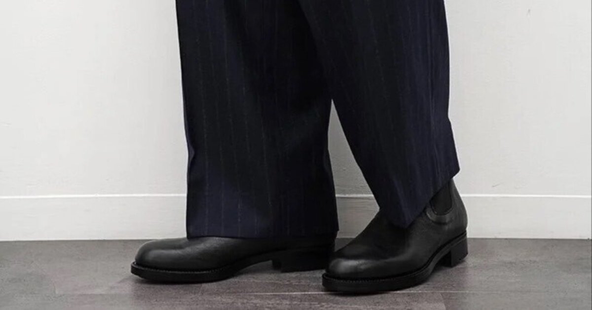 新型サイドゴアブーツ。【forme フォルメ】ALBERT Buffalo calf
