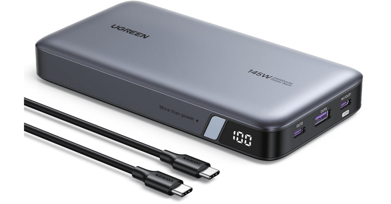 徹底レビュー】UGREEN PD3.1モバイルバッテリー:全てのデバイス 徹底レビュー】UGREEN PD3.1モバイルバッテリー:全てのデバイス