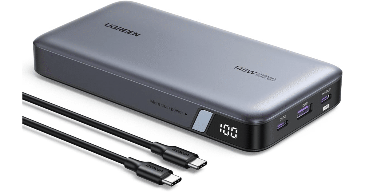 UGREEN 145W Power Bank モバイルバッテリー