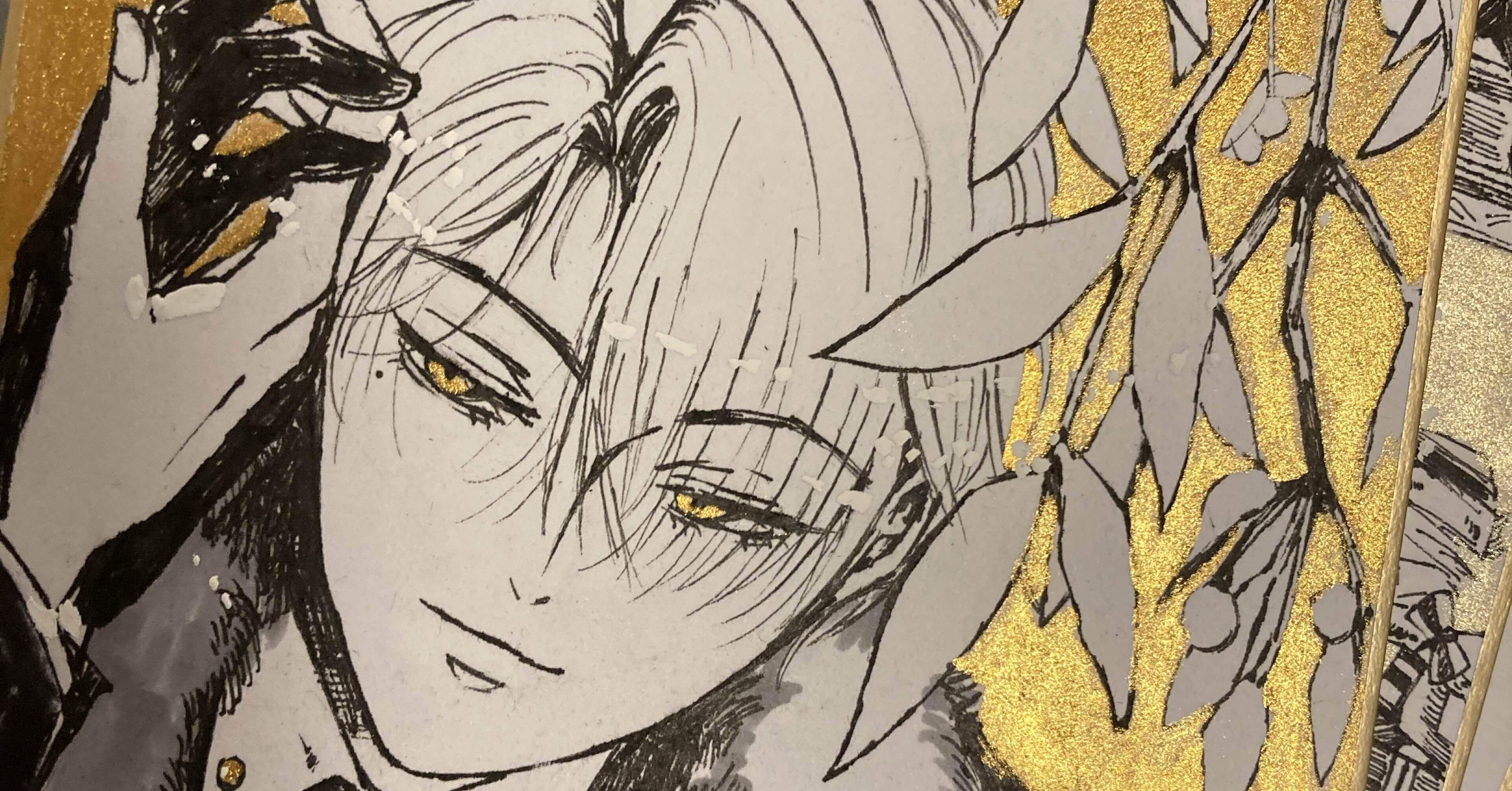 コミティア150に出す色紙➃|rosyemu コミティア150に出す色紙➃|rosyemu