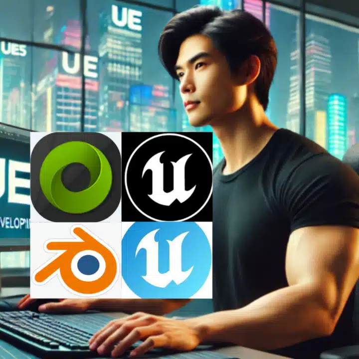 メタバース 収益化研究所┃UEFN・Omniverse・Unreal Engine・blender