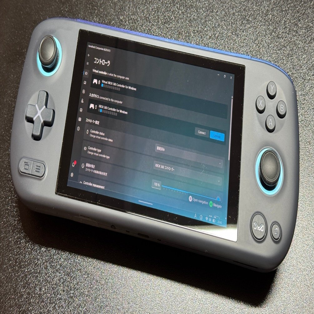 Handheld CompanionでAYANEO AIR 1Sを使いやすくする｜土井田歩