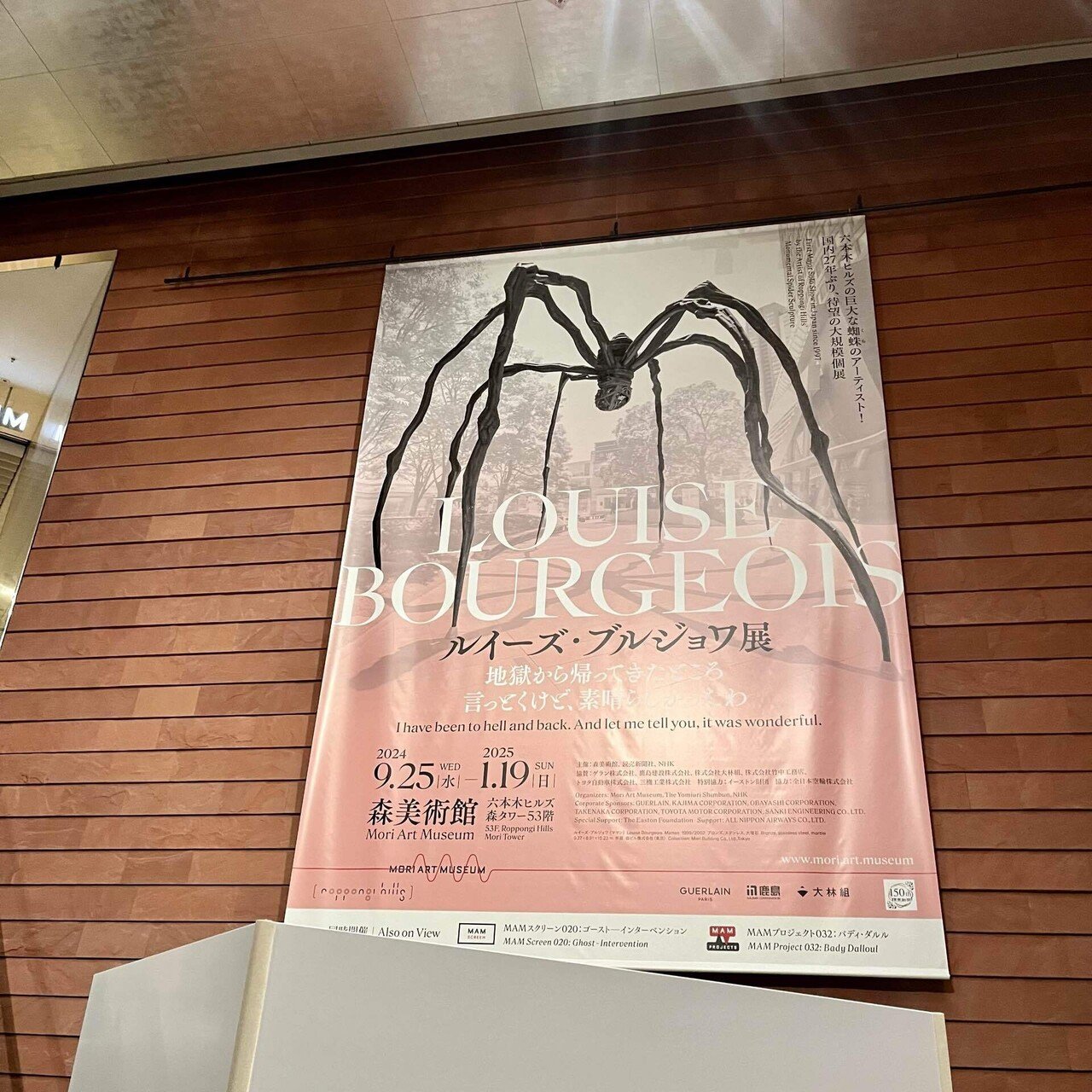 森美術館で開催中の「ルイーズ・ブルジョワ展」へ｜✿ ℕ𝕒𝕠𝕜𝕠 ✿