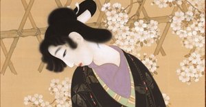 秋草美人図：栗原玉葉｜artoday - chiaki