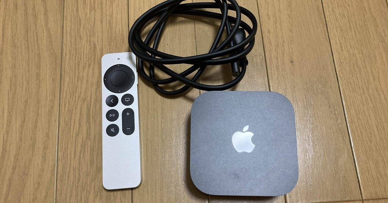 Apple TV 4K 本体・ケーブル・元箱付き Apple TV 4K 本体とケーブル元箱付き