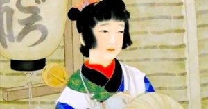 秋草美人図：栗原玉葉｜artoday - chiaki