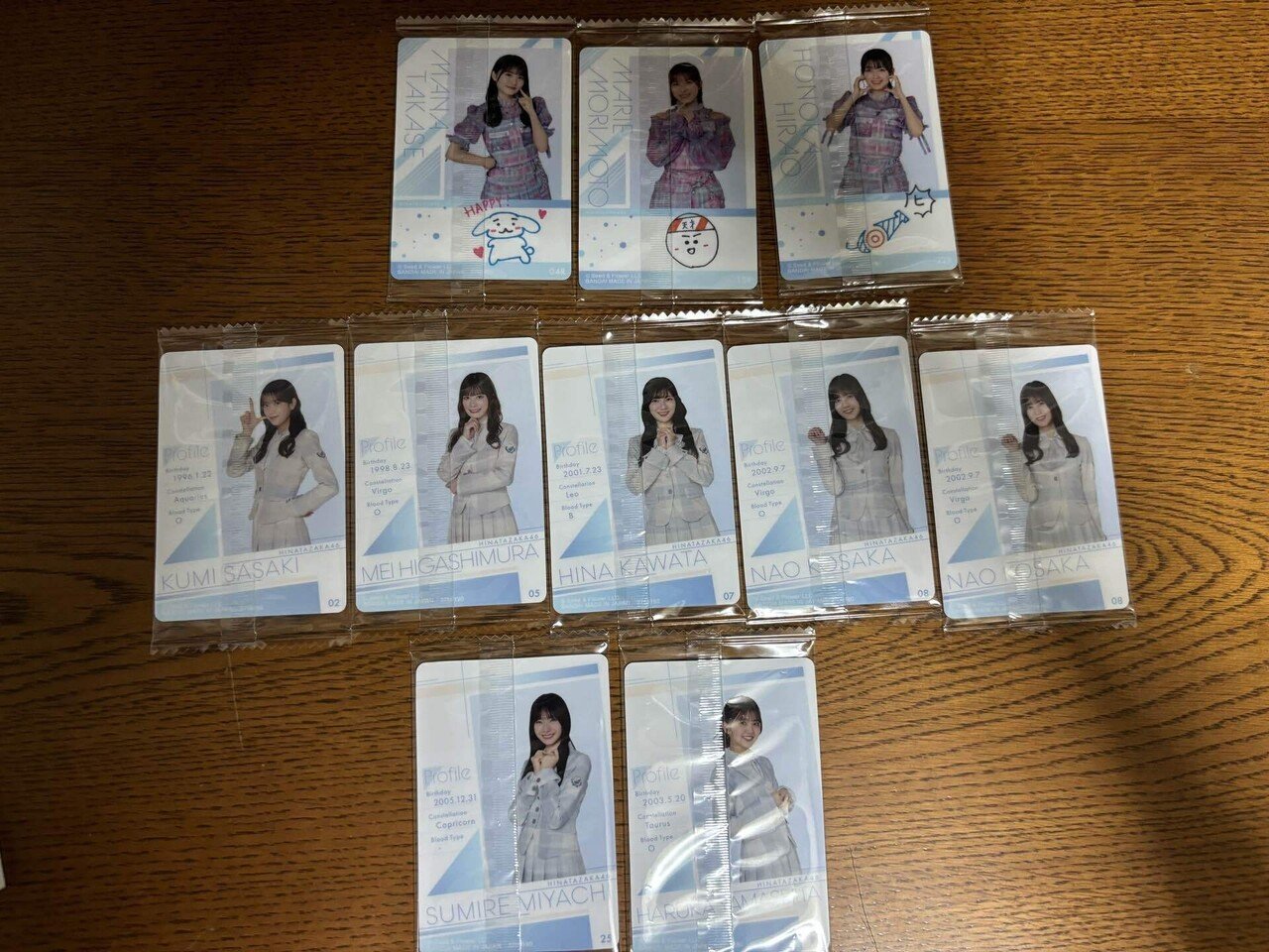 日向坂46平尾帆夏サイン入りキラカード