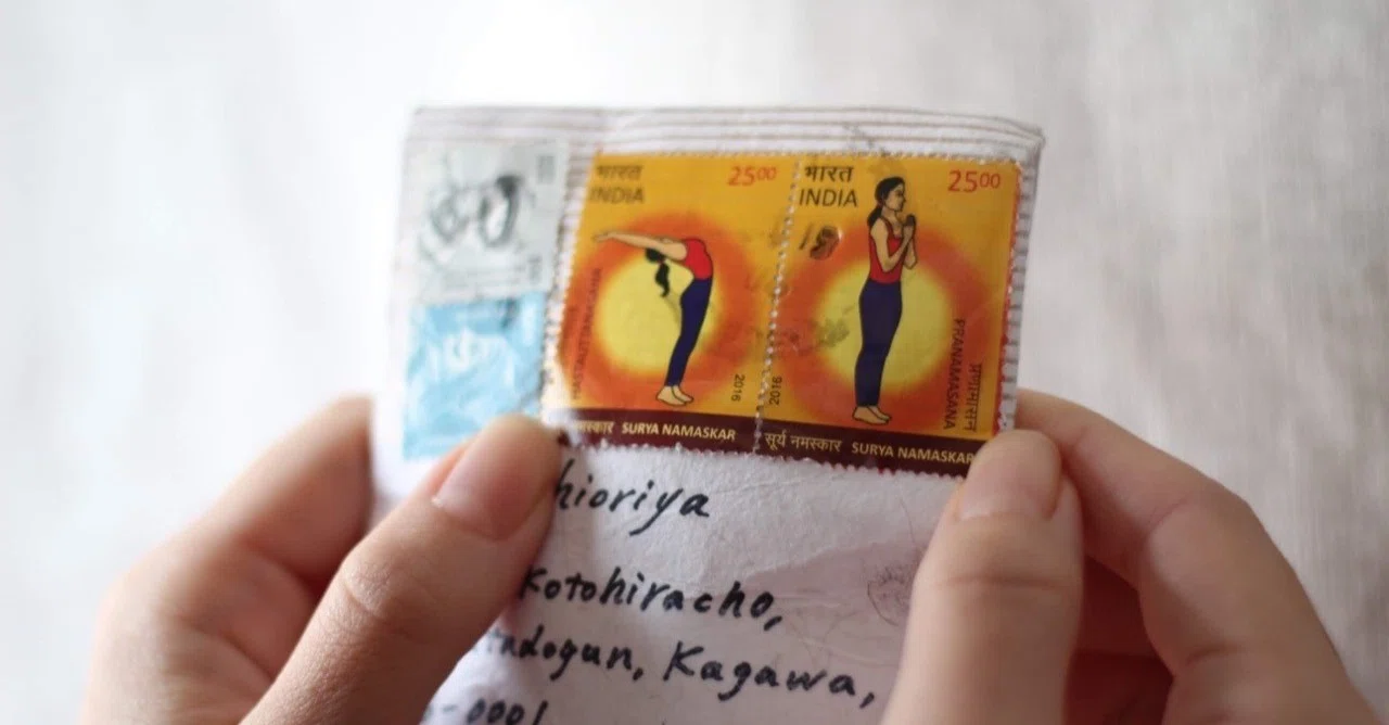 鮮やかな手仕事の欠片を届ける｜インドから送る手紙｜kami/