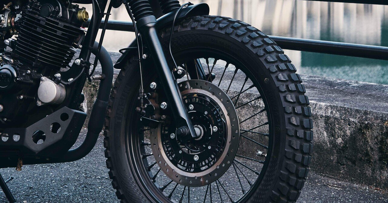 ハーレー　フロントタイヤ　マット　ブロックタイヤ　スプリンガーフォーク18インチ webike_24093853