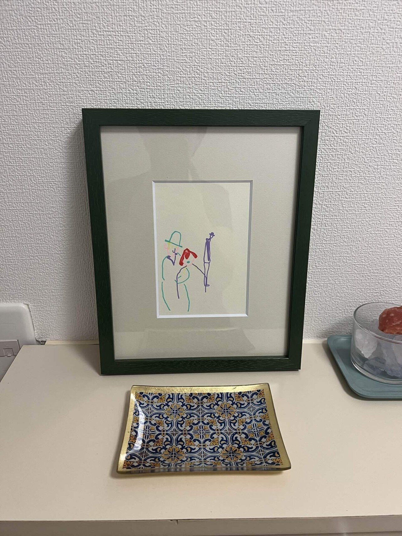 やっと額装できた。｜Yoko.F