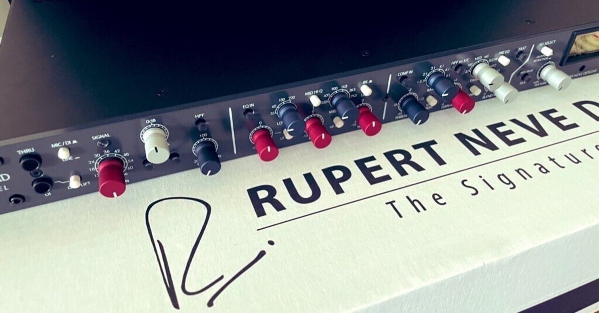 極上アナログサウンド！SHELFORD CHANNEL マイクプリ【美品】 Shelford Channel - Rupert Neve Designs | Hookup, Inc.