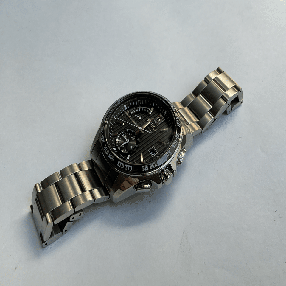 SEIKO ブライツ ワールドタイム 電波ソーラー｜こりぽん