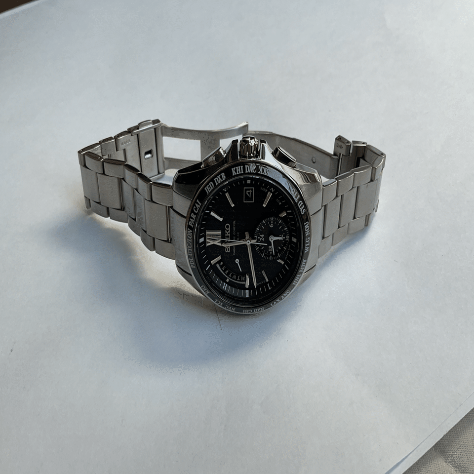 SEIKO ブライツ ワールドタイム 電波ソーラー｜こりぽん