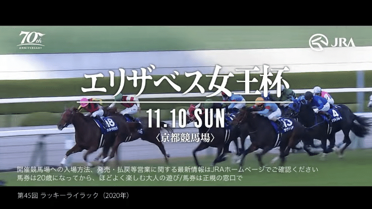 第46回 エリザベス女王杯 ラッキーライラック　ポスター B1　競馬　JRA Amazon.co.jp: 名牝 JRAポスター エリザベス女王杯 ラッキー