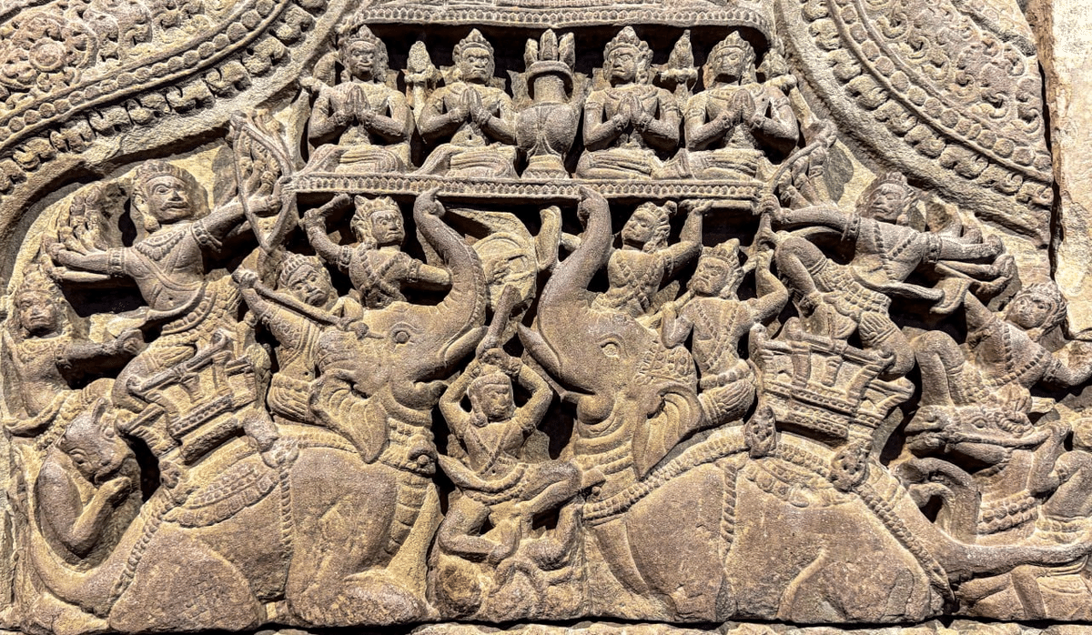 【激レア】ナーガブッダ　仏像　カンボジア　バイヨン　出土　発掘品　アンティーク 激レア】ナーガブッダ 仏像 カンボジア バイヨン 出土 発掘品 アンティーク