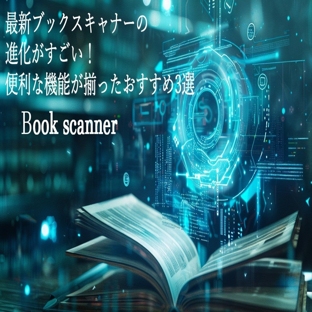 最新ブックスキャナーの進化がすごい！便利な機能が揃ったおすすめ3選