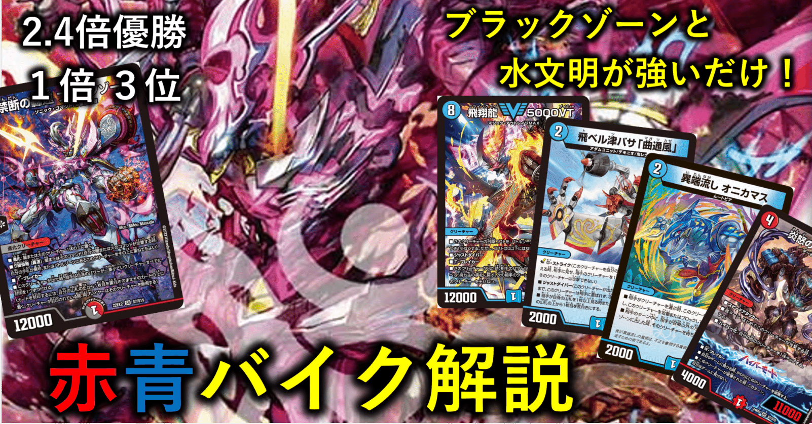 赤青バイク作者解説【2.4倍優勝】【1倍3位】|四半世紀 赤青バイク作者解説【2.4倍優勝】【1倍3位】|四半世紀