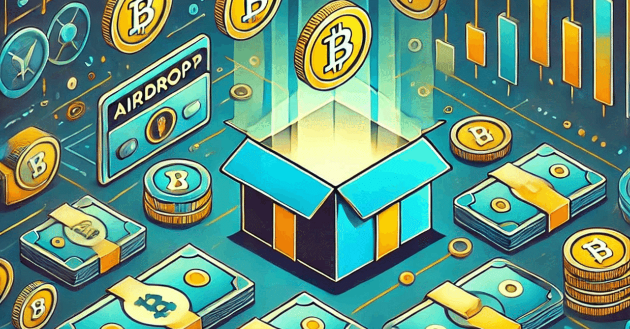 エアドロップって何？仮想通貨初心者もチャレンジできるお得な資産形成法｜Gio2-Gold