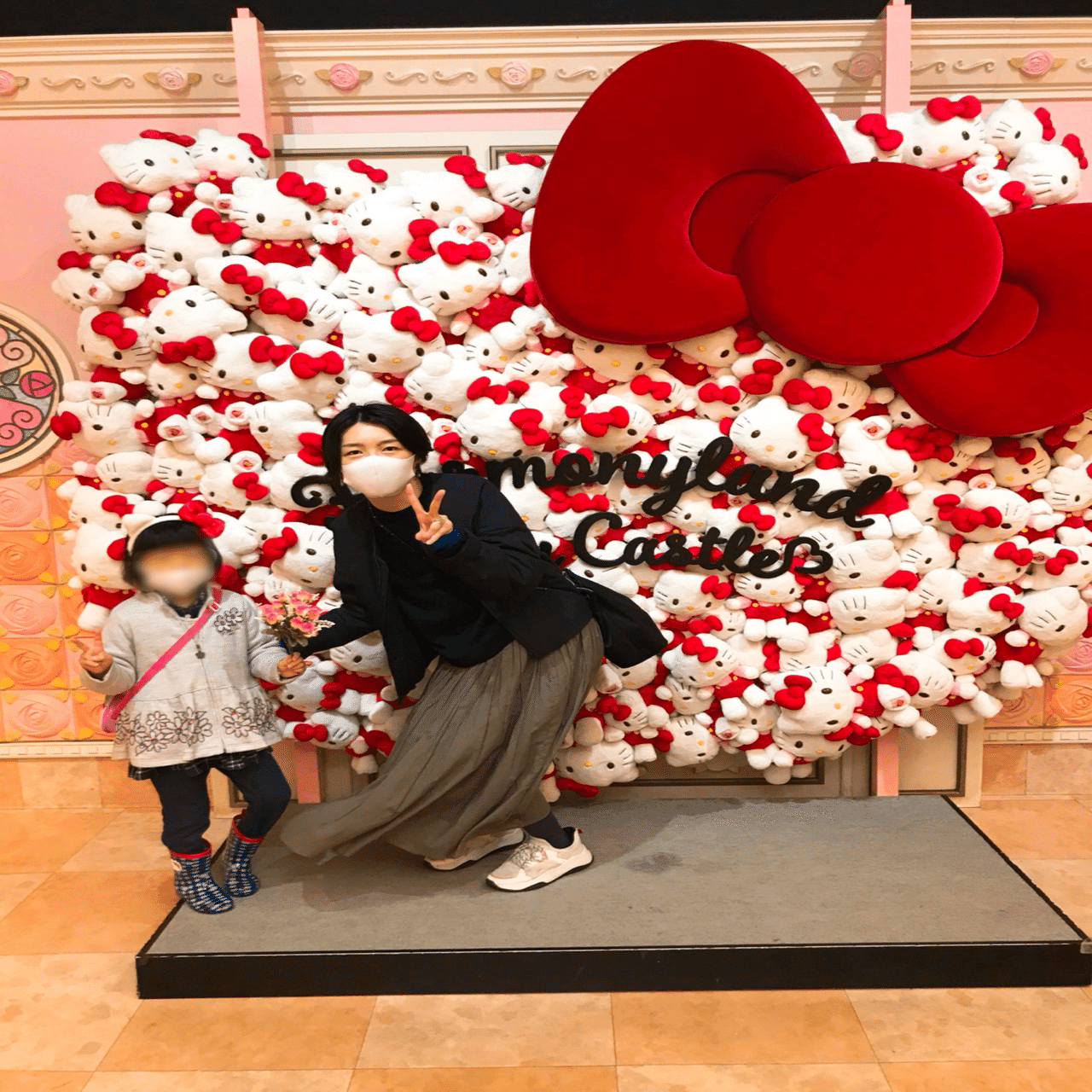 推しがキティちゃんの人間が酉の市に行って、ミラクルKawaii熊手を