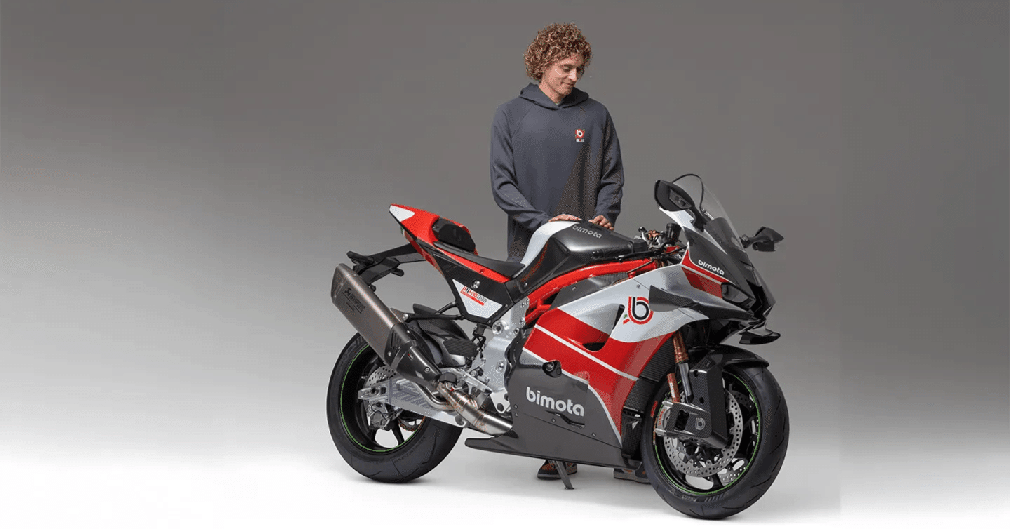 ビモータ・KB998 Rimini｜2輪ロードレースチラシの裏