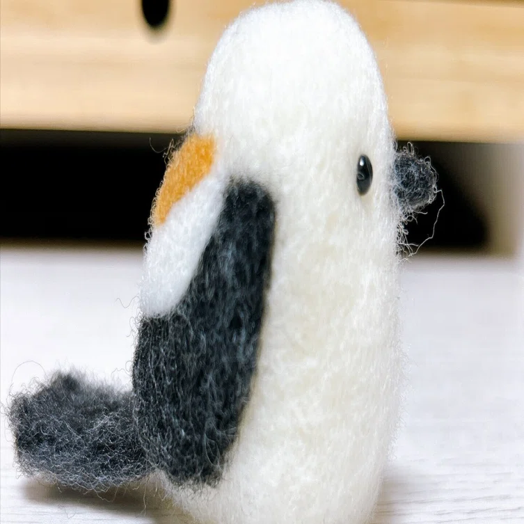 羊毛フェルトに挑戦してみた｜えながちゃん