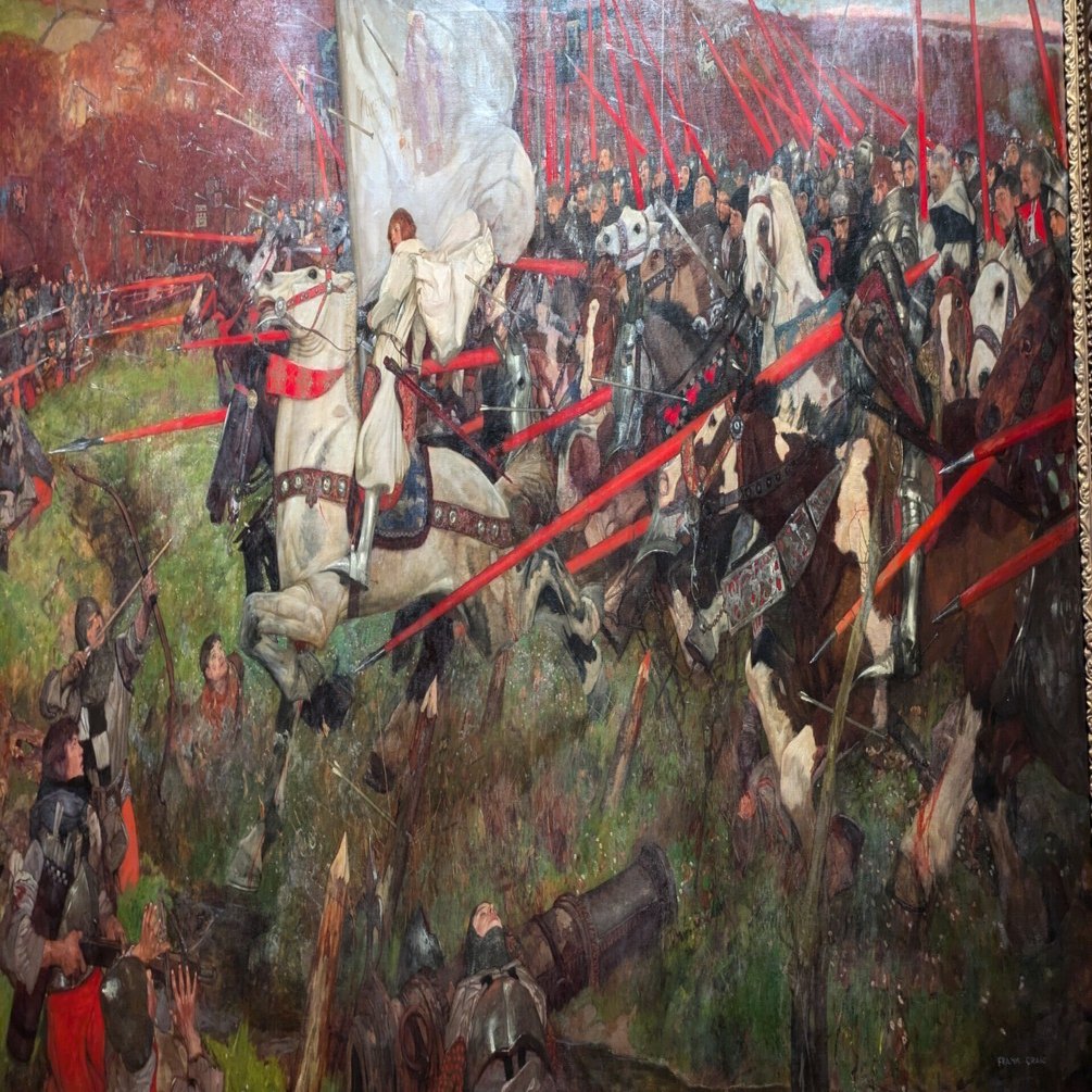 アカデミズム絵画または近代のイラストレーション① La Pucelle -Frank