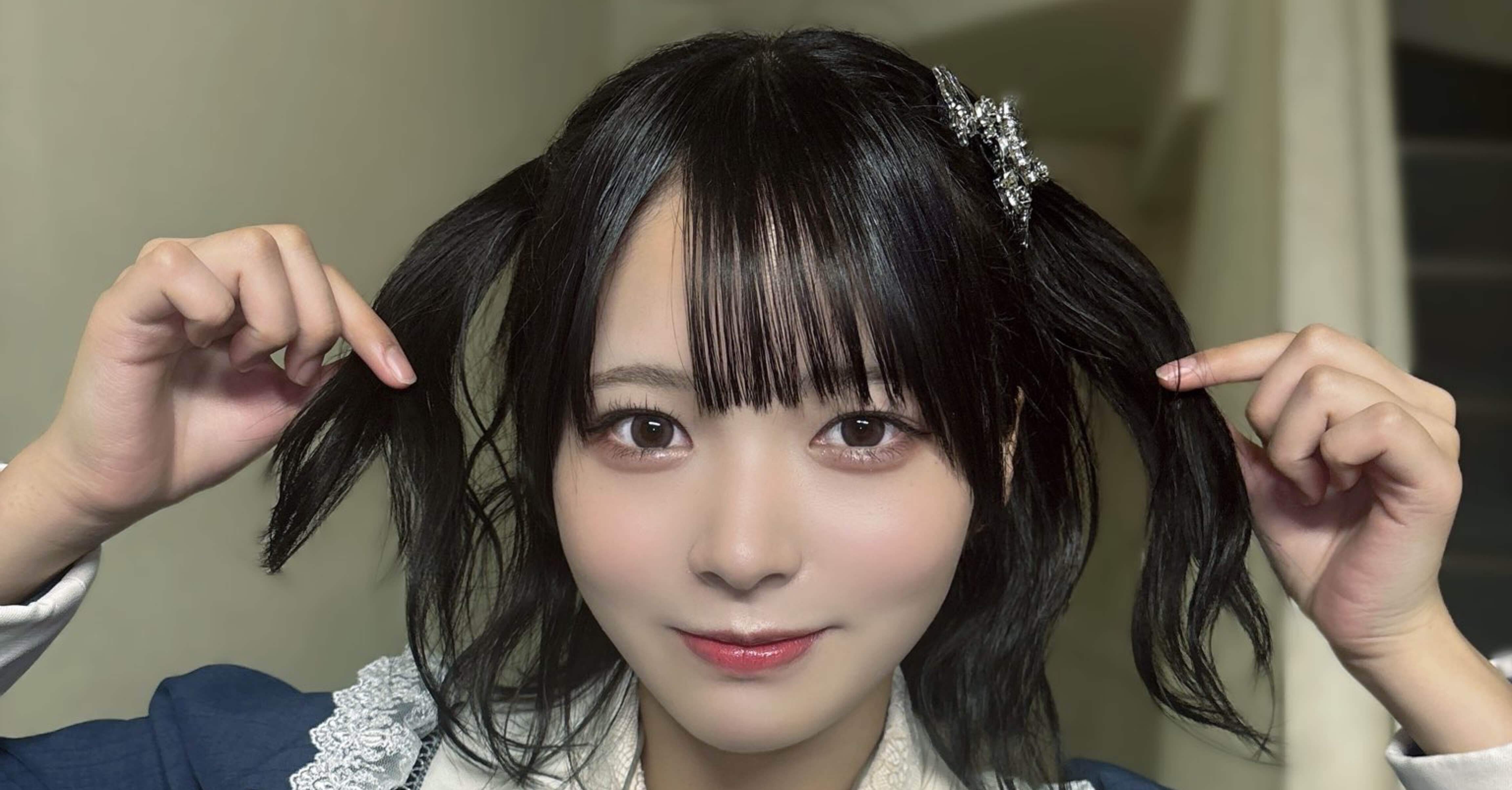 江角怜音さんのハーフツインが良い。｜悲しい