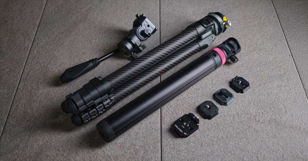 今日のポチった】「Ulanzi カーボン三脚＋雲台＋クイックリリース+