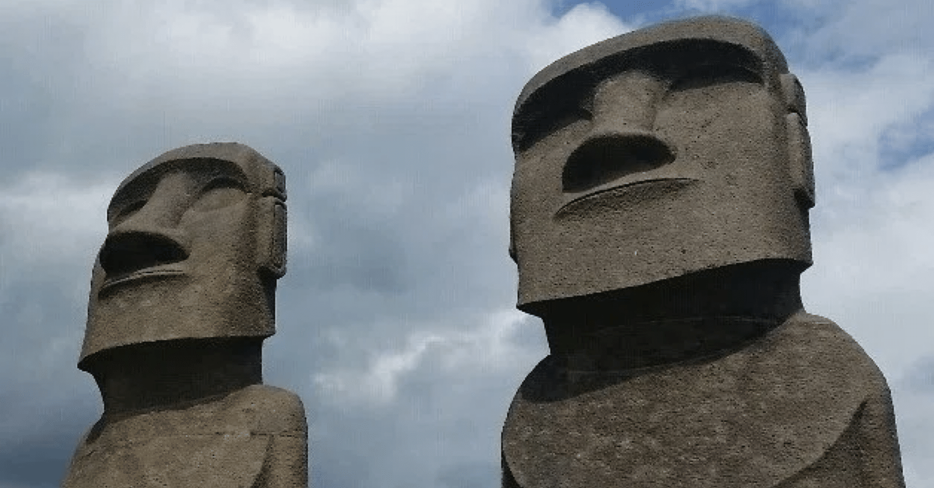 モアイ像 Z FRP 等身大フィギュア イースター島のモアイ像 ストーン風 Moai