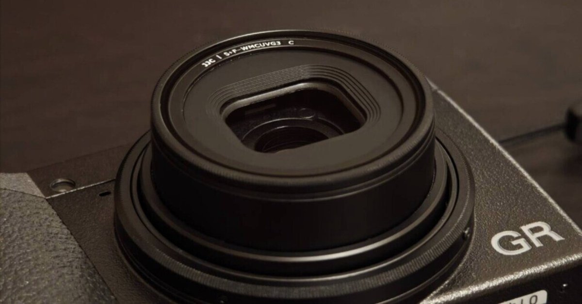 RICOH GR IIIのレンズフィルター｜Photographer non🐤