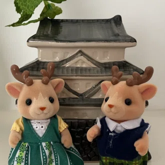 愛豚家族とシルバニアと　　byぐでまま