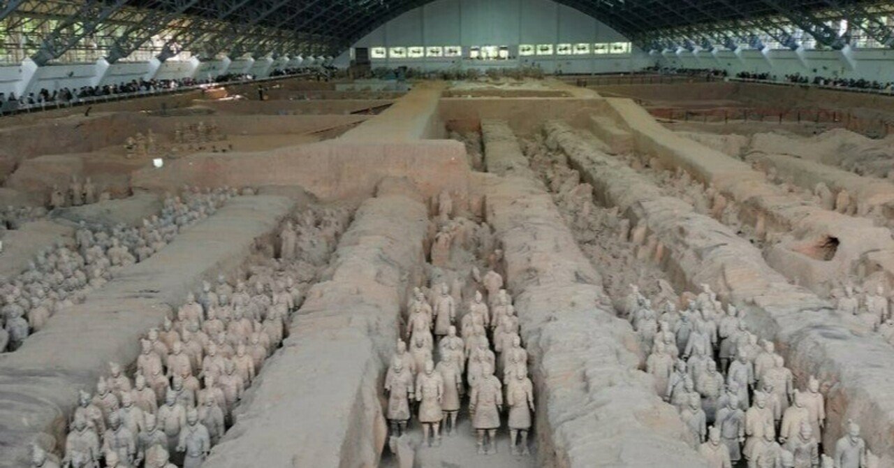 Sky❗️〜毎日1回空を見上げよう！@西安②『＜世界遺産＞秦始皇帝陵