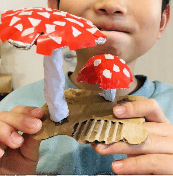 2【僕、作ってみた】きのこ｜mika🌼