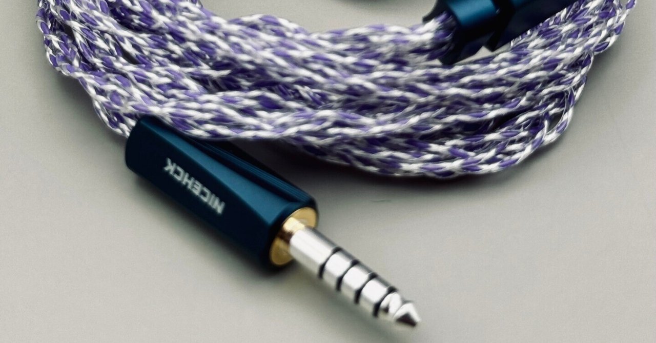 【新品未使用品】 NICEHCK EpicSeeker 6N純銀ケーブル rectangle_large_type_2_590461d