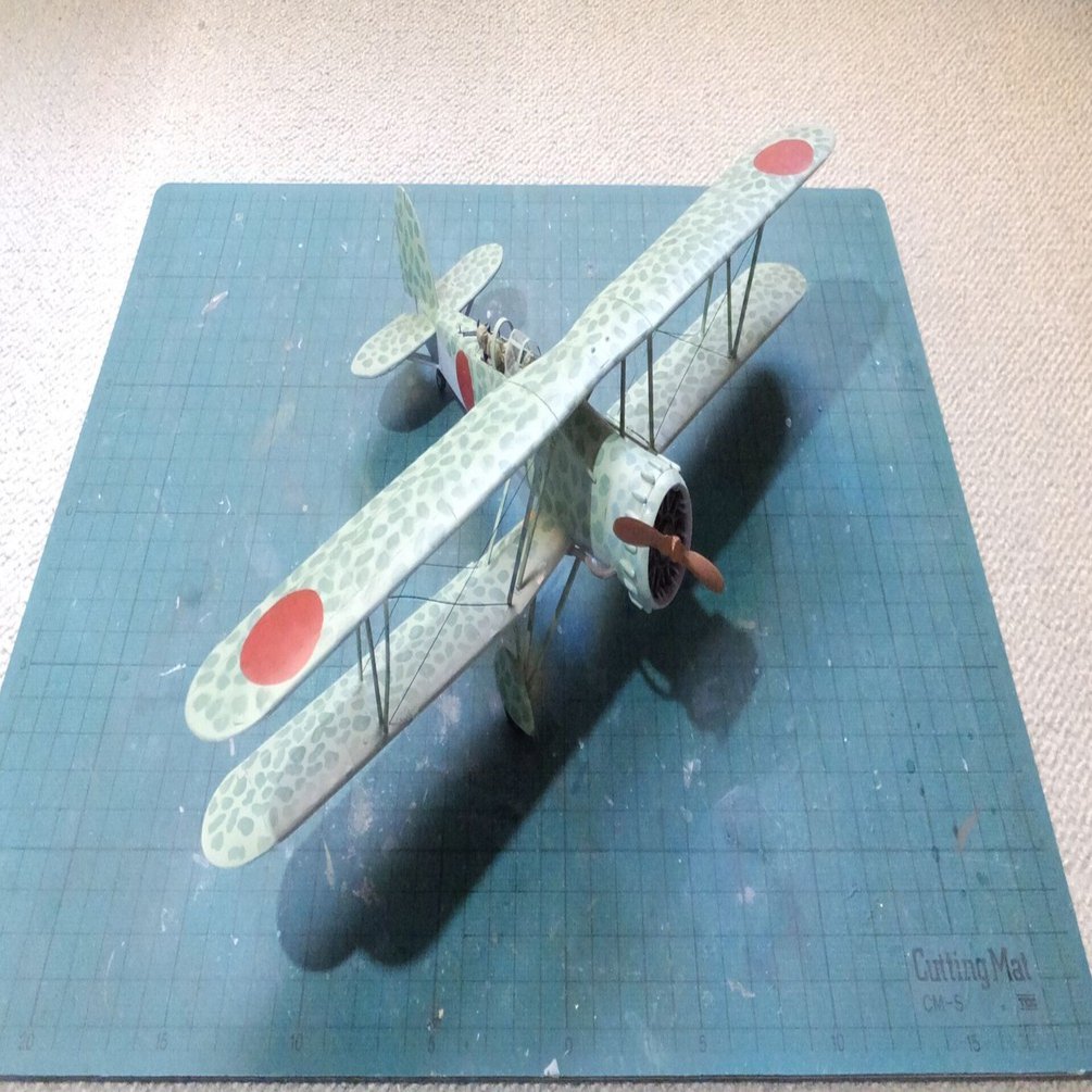 九六式艦上攻撃機－『特設空母安松丸物語』より #1｜タイムクラフト造船所